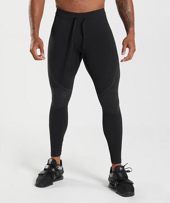 Gymshark 315 Seamless Muške Jogger Hlače Crne Sive | HR 2957JPQ